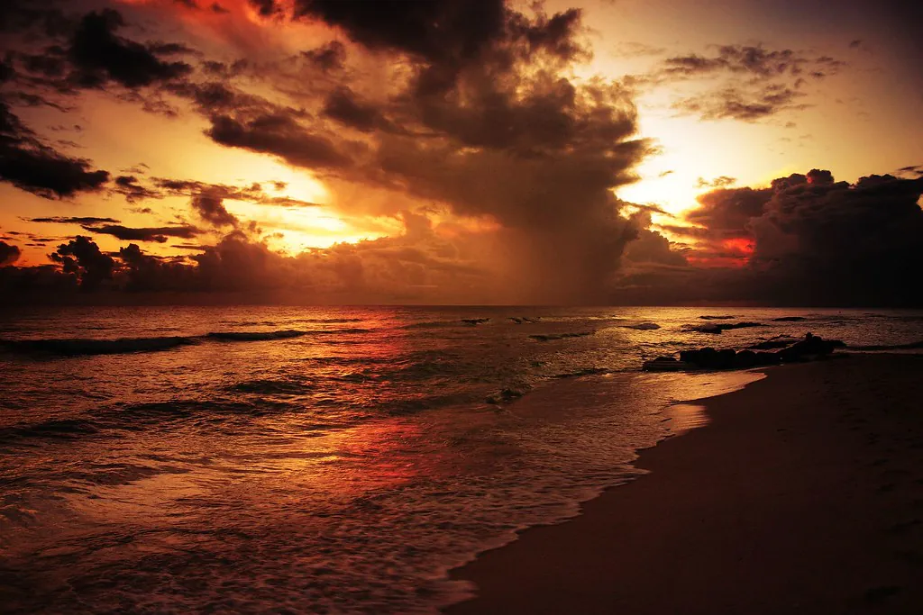 Clouds and Ocean, Barbados